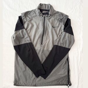 Men’s Nike Golf Gray Windbreaker Golf Jacket